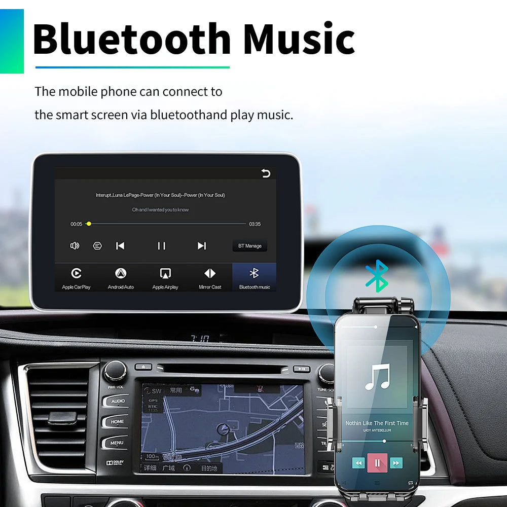 7inch Universal Wireless Carplay Multimedia Video Player